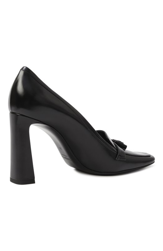 Кожаные туфли Chloé 90 Saint Laurent 841175/AAEHF Чёрный  841175/AAEHF Фото 5