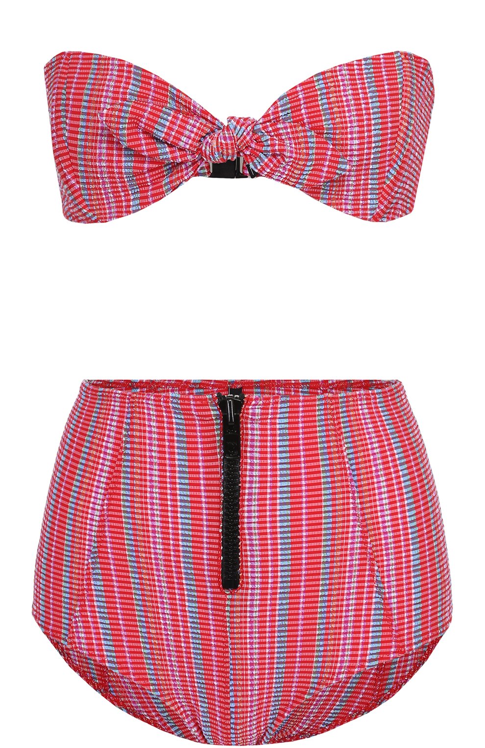 Раздельный купальник с бра-бандо и трусами с завышенной талией LISA MARIE FERNANDEZ, арт. RES063H, фото 1