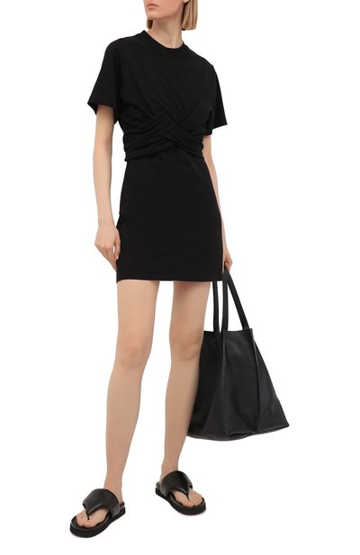 Хлопковое платье ALEXANDERWANG.T, арт. 4CC2216103, фото 2