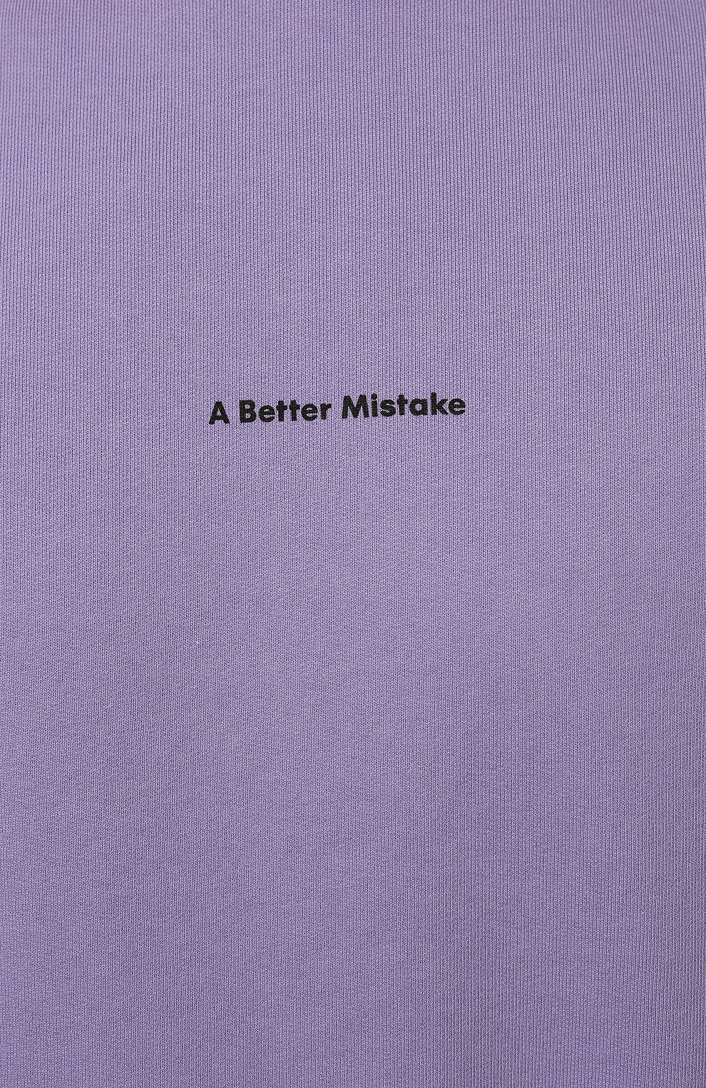 Хлопковый свитшот A BETTER MISTAKE, арт. 03D5TW005 FL004PD, фото 5