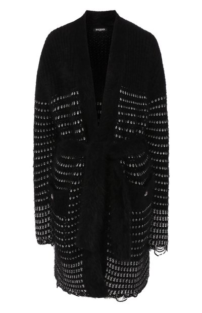Женский кардиган с поясом BALMAIN, арт. SF03307/K523