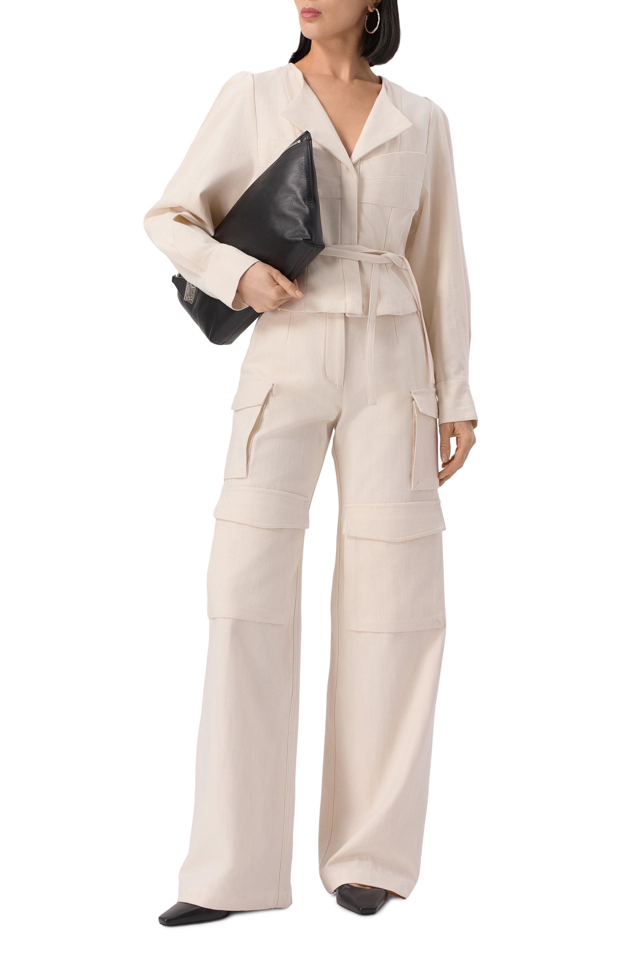 Блузка IRO кремового цвета по цене 52750 руб., арт. WP16PARISA, фото 2 Блузка IRO, арт. WP16PARISA, фото 2