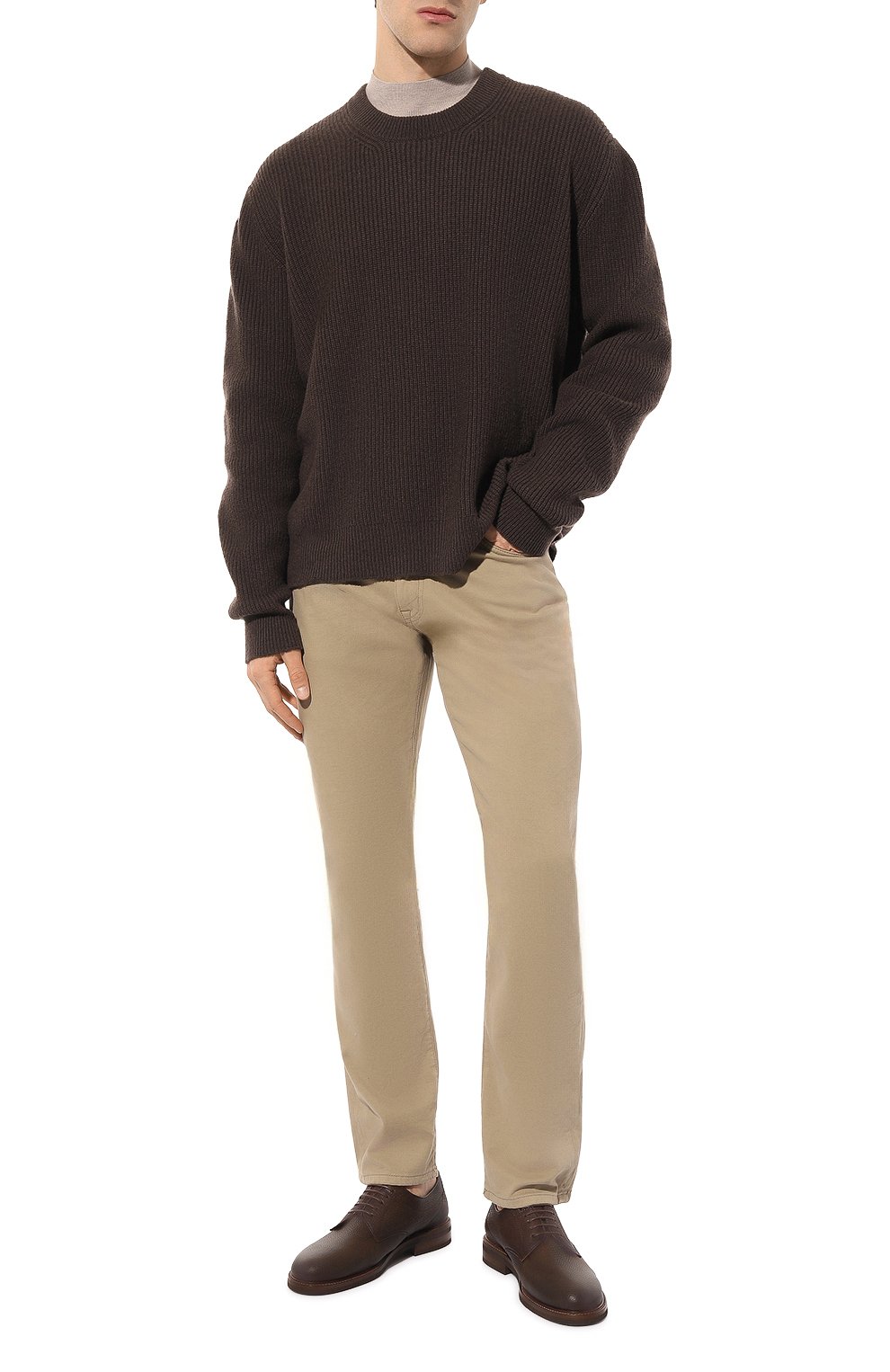 Кожаные дерби BRUNELLO CUCINELLI, арт. MZUCSB2314, фото 2