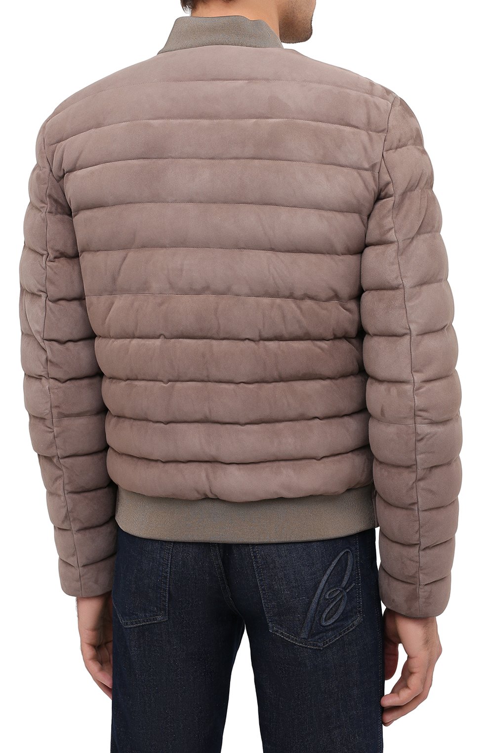 Замшевый бомбер GIORGIO ARMANI, арт. 9SR84P/9SP84, фото 4