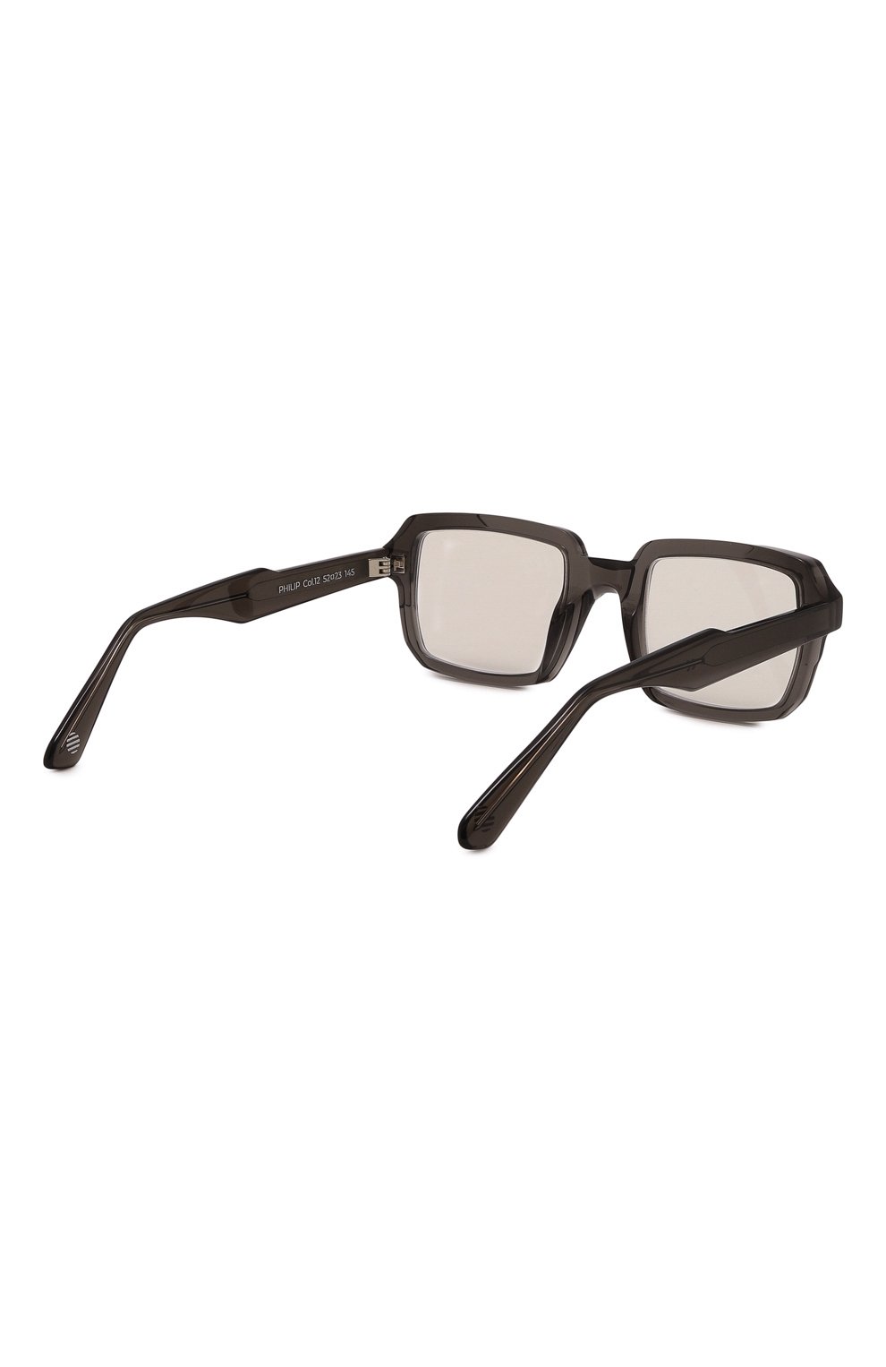 Оправа OPHY серого цвета по цене 44650 руб., арт. PHILIP 12, фото 4 Оправа OPHY, арт. PHILIP 12, фото 4