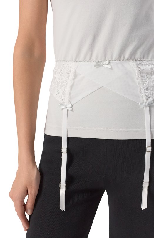 Хлопковая футболка Balenciaga 828869/TNVB2 Кремовый  828869/TNVB2 Фото 5