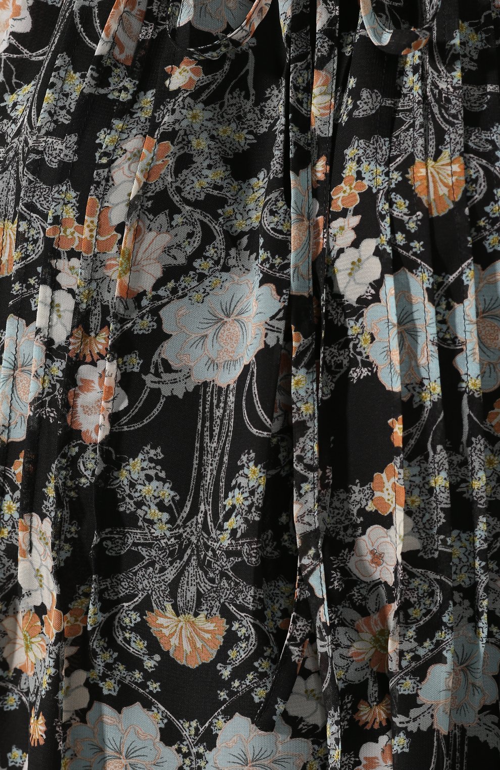 Мини-платье POUSTOVIT черного цвета по цене 22790 руб., арт. ss20P-1205-30, фото 5 Мини-платье POUSTOVIT, арт. ss20P-1205-30, фото 5