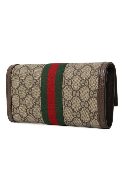 Женские портмоне ophidia gg  GUCCI бежевого цвета, арт. 523153/96IWG | Фото 2 (Статус проверки: Проверено, Проверена категория; Материал: Текстиль, Пластик, Синтетический материал; Региональные ограничения белый список (Axapta Mercury): RU)