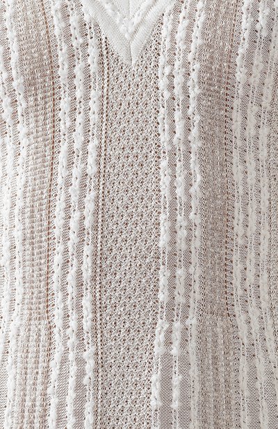 Приталенное платье-миди ROBERTO CAVALLI кремового цвета по цене 218000 руб., арт. IQM190/M0009, фото 5 Приталенное платье-миди ROBERTO CAVALLI, арт. IQM190/M0009, фото 5