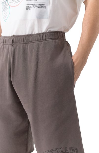 Хлопковые шорты MM6, арт. SH0MU0016/M25012, фото 5