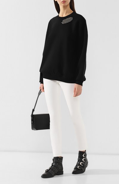 Свитшот ACNE STUDIOS черного цвета по цене 32050 руб., арт. AI0025, фото 2 Свитшот ACNE STUDIOS, арт. AI0025, фото 2
