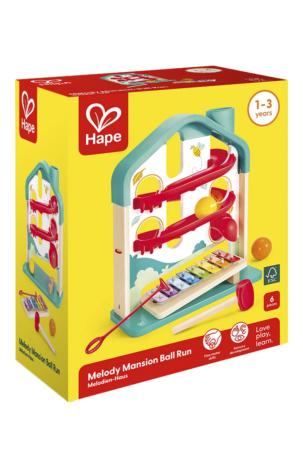 Развивающая игрушка горка для шариков HAPE, арт. E0512_HP, фото 6