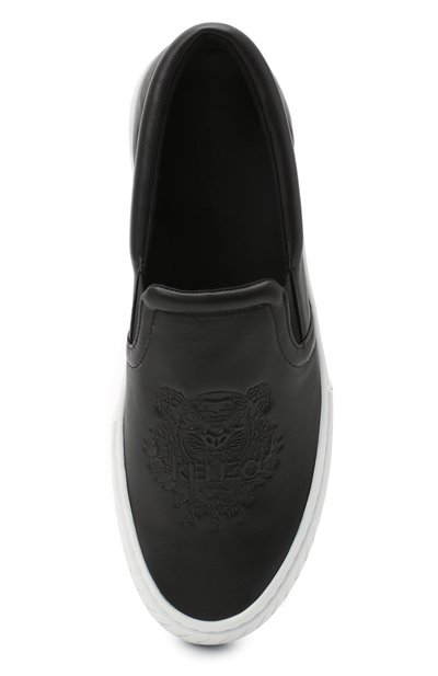 Кожаные слипоны KENZO, арт. FA65SN200L73, фото 5