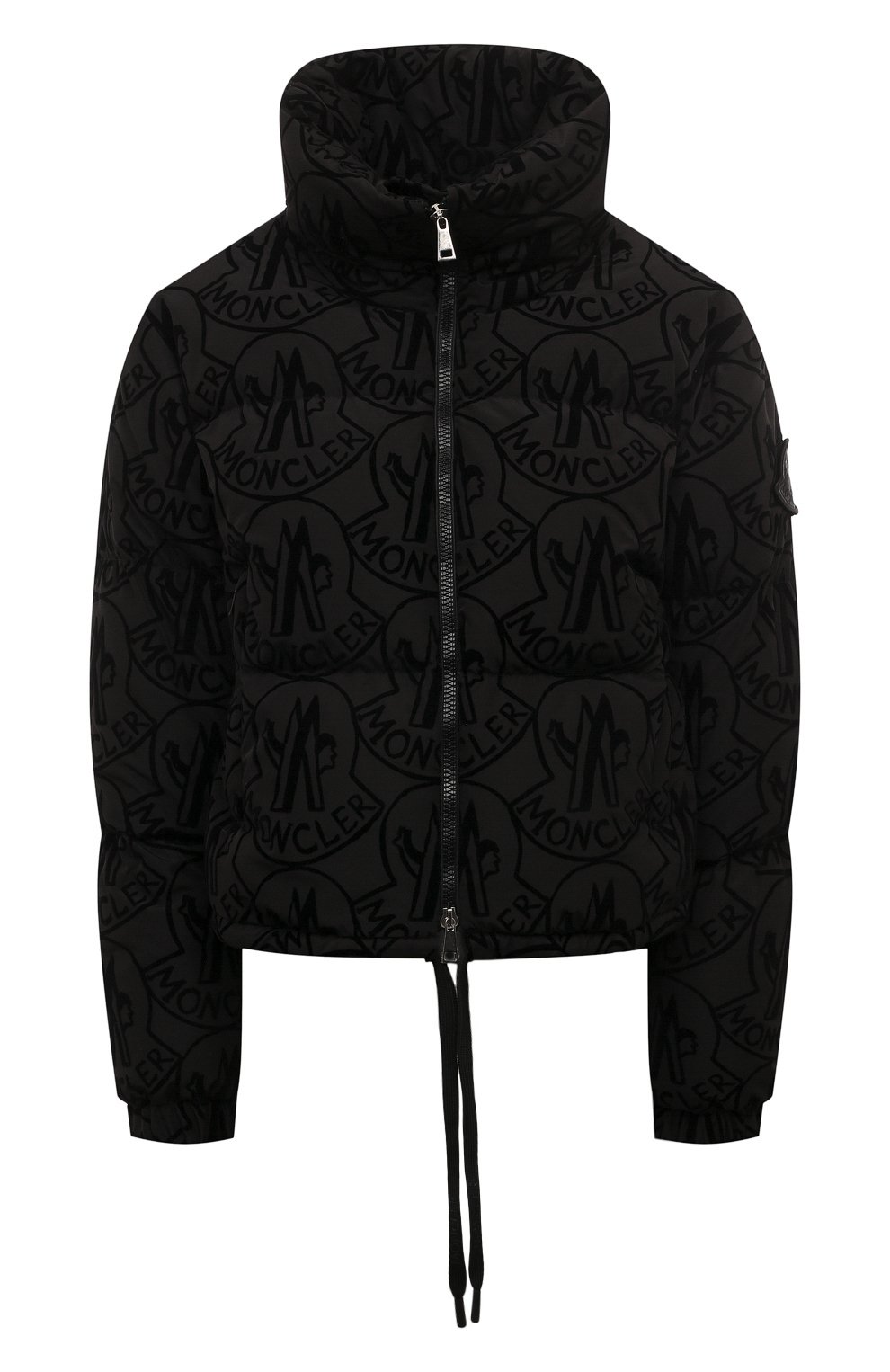 Пуховик merle MONCLER черного цвета по цене 199000 руб., арт. 1A002.02/59771, фото 1 Пуховик merle MONCLER, арт. 1A002.02/59771, фото 1