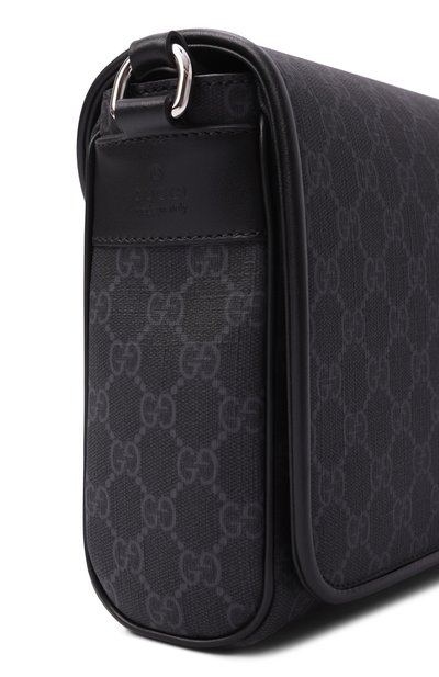 Сумка gg supreme medium GUCCI черного цвета по цене 234500 руб., арт. 792124/FADJA, фото 5 Сумка gg supreme medium GUCCI, арт. 792124/FADJA, фото 5