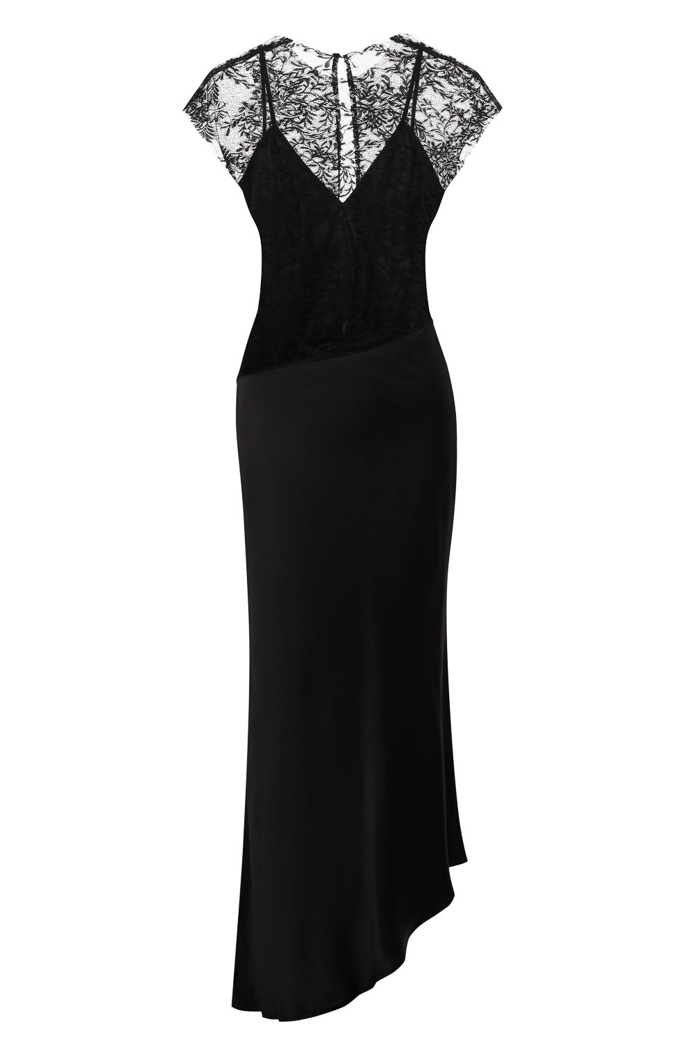 Шелковое платье ERIKA CAVALLINI черного цвета по цене 87700 руб., арт. P4WS15, фото 1 Шелковое платье ERIKA CAVALLINI, арт. P4WS15, фото 1