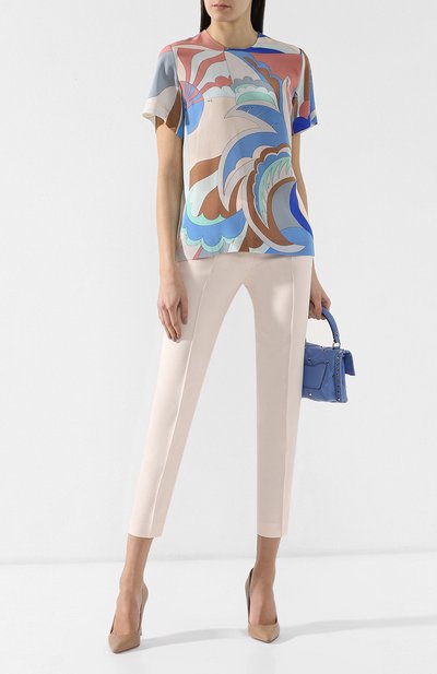 Шелковый топ EMILIO PUCCI, арт. 9ERM80/9E733, фото 2