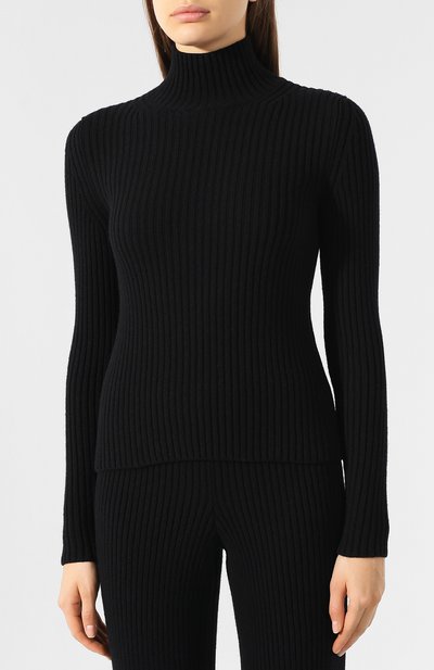 Водолазка BALENCIAGA черного цвета по цене 67300 руб., арт. 595112/T4093, фото 3 Водолазка BALENCIAGA, арт. 595112/T4093, фото 3