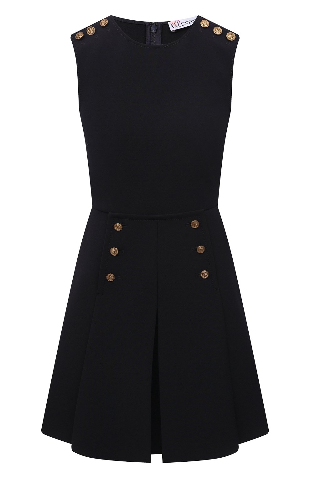 Платье REDVALENTINO темно-синего цвета по цене 59850 руб., арт. XR3VADC0/5LB, фото 1 Платье REDVALENTINO, арт. XR3VADC0/5LB, фото 1