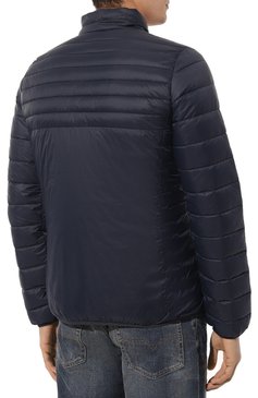 Мужская утепленная куртка AERONAUTICA MILITARE темно-синего цвета, арт. 241/AB2142CT3246 | Фото 4 (Рукава: Длинные; Материал внешний: Синтетический материал; Мужское Кросс-КТ: утепленные куртки; Материал сплава: Проставлено; Материал подклада: Синтетический материал; Драгоценные камни: Проставлено; Длина (верхняя одежда): Короткие; Стили: Кэжуэл)