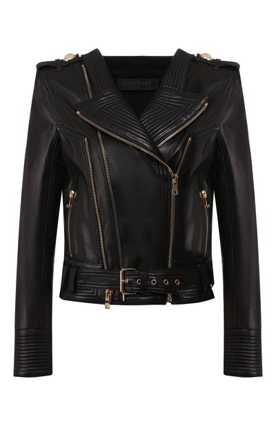Женская кожаная куртка BALMAIN, арт. SF18347/L069