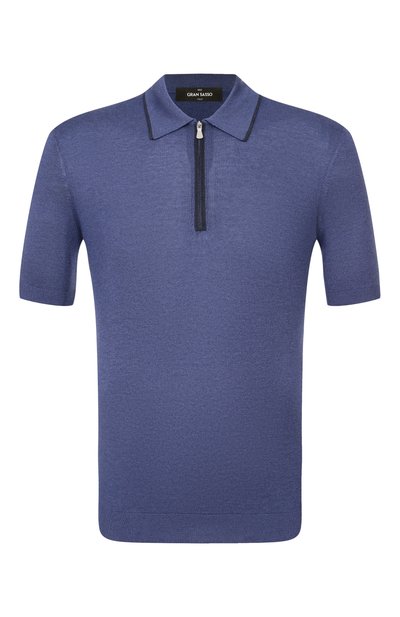Мужская шелковое поло GRAN SASSO, арт. 43166/23506