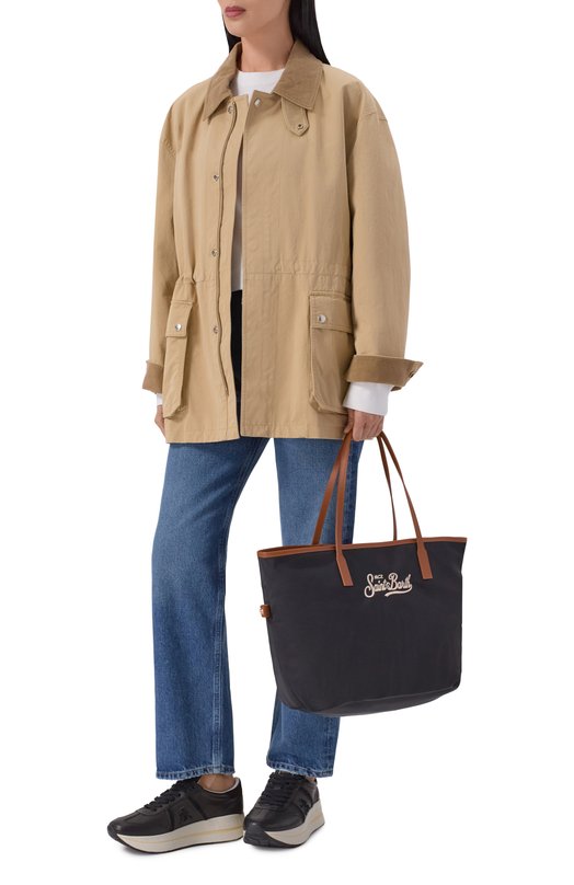 Сумка-тоут City large MC2 Saint Barth CB0002-00288L/CITY BAG NYL0N Чёрный  CB0002-00288L/CITY BAG NYL0N Фото 3