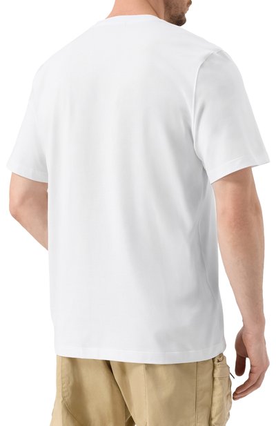 Хлопковая футболка MSGM, арт. 3440MM510/237002, фото 4