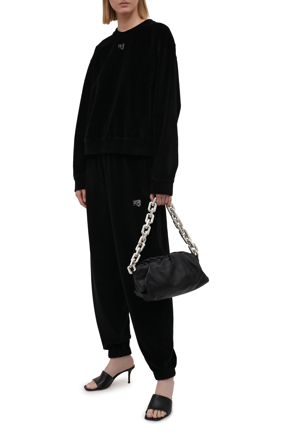 Хлопковый свитшот ALEXANDERWANG.T, арт. 4CC3211265, фото 2