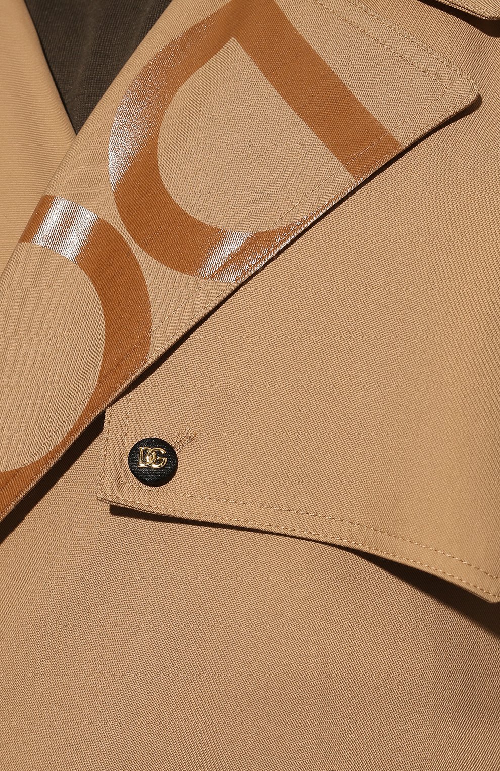 Хлопковый тренч DOLCE & GABBANA, арт. G0160T/FU6WG, фото 5