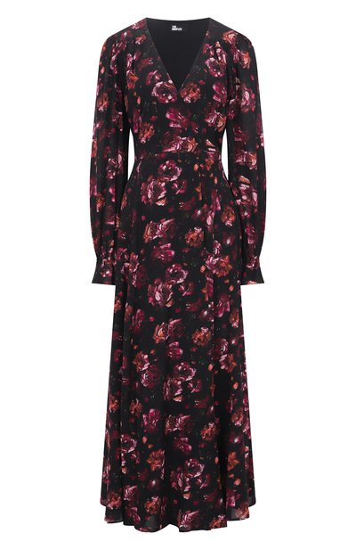 Женское платье из вискозы и шелка THE KOOPLES, арт. FR0B31108K