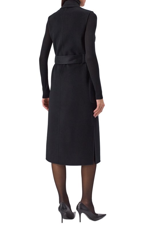 Шерстяной жилет Ivy Oak I0111126/CLARISSA Чёрный  I0111126/CLARISSA Фото 4