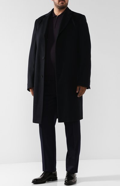 Кашемировое однобортное пальто EDUARD DRESSLER, арт. 601800/70102, фото 2