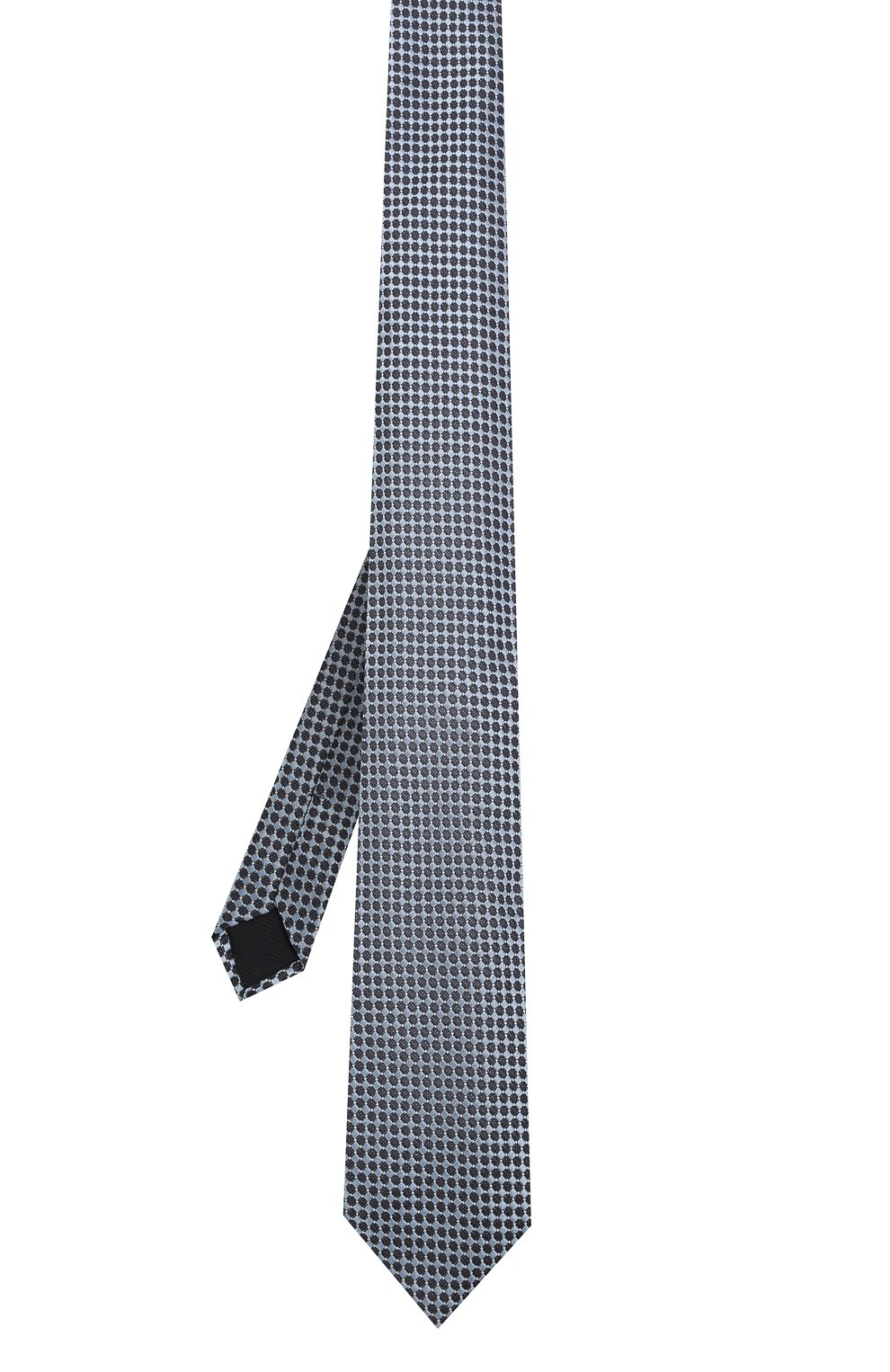 Шелковый галстук CORNELIANI голубого цвета по цене 14900 руб., арт. 87U302-1120311/00, фото 2 Шелковый галстук CORNELIANI, арт. 87U302-1120311/00, фото 2