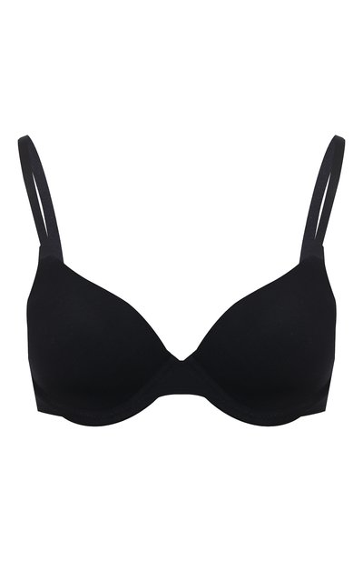 Бюстгальтер с плотной чашкой HANRO черного цвета по цене 15490 руб., арт. 071382., фото 1 Бюстгальтер с плотной чашкой HANRO, арт. 071382., фото 1
