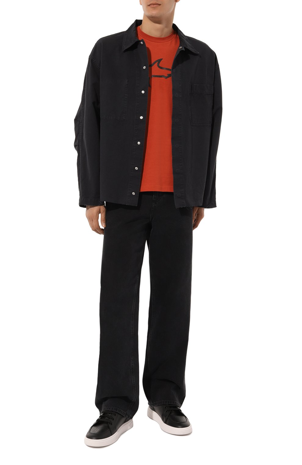 Хлопковая футболка PAUL&SHARK, арт. 14311653, фото 2