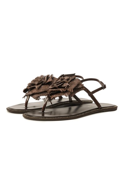 Женские кожаные сандалии rose LE SILLA, арт. 1214B020MTPPPAN/