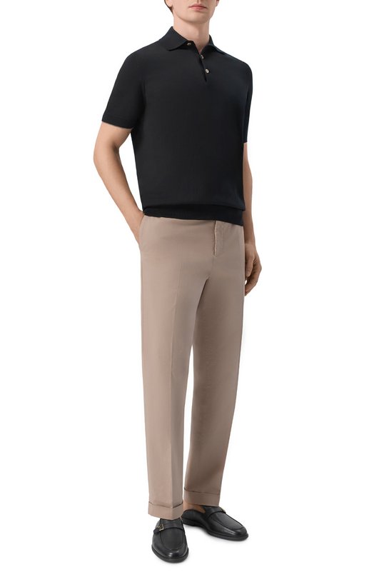 Кожаные сабо Malibu Santoni MGAG19007SM0MEPR Чёрный  MGAG19007SM0MEPR Фото 2