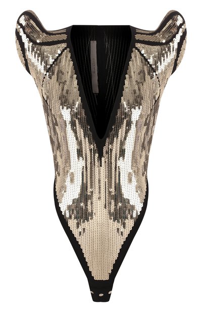 Боди с пайетками RICK OWENS, арт. R020S1152/WEM8, фото 1