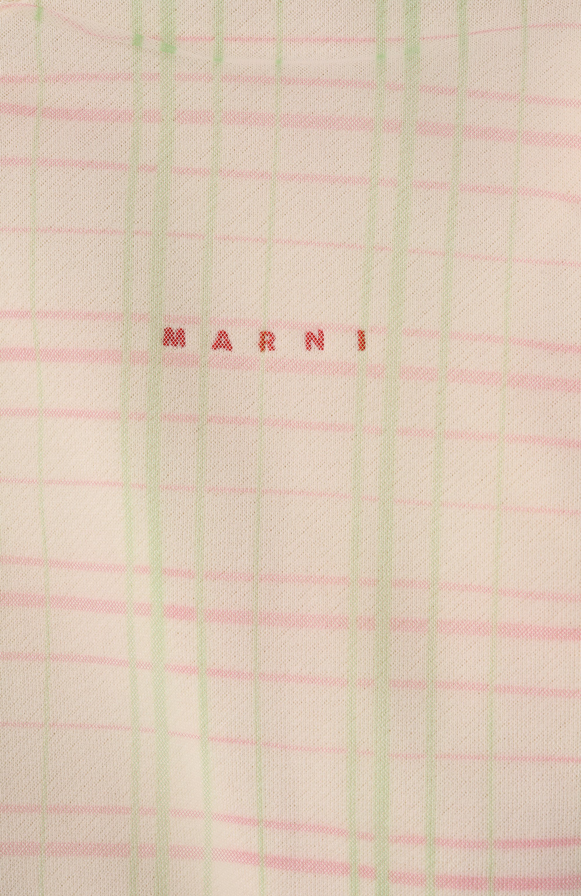 Хлопковый бомбер MARNI кремового цвета по цене 28100 руб., арт. M01453/M00TV, фото 3 Хлопковый бомбер MARNI, арт. M01453/M00TV, фото 3