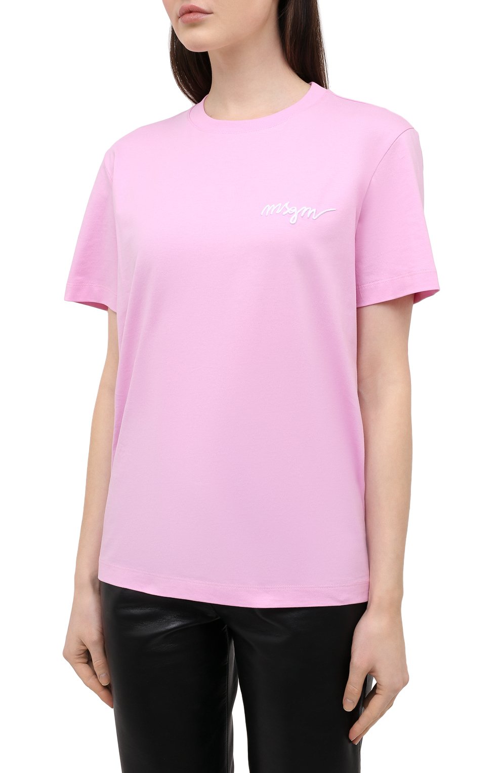 Хлопковая футболка MSGM, арт. 3041MDM108 217298, фото 3