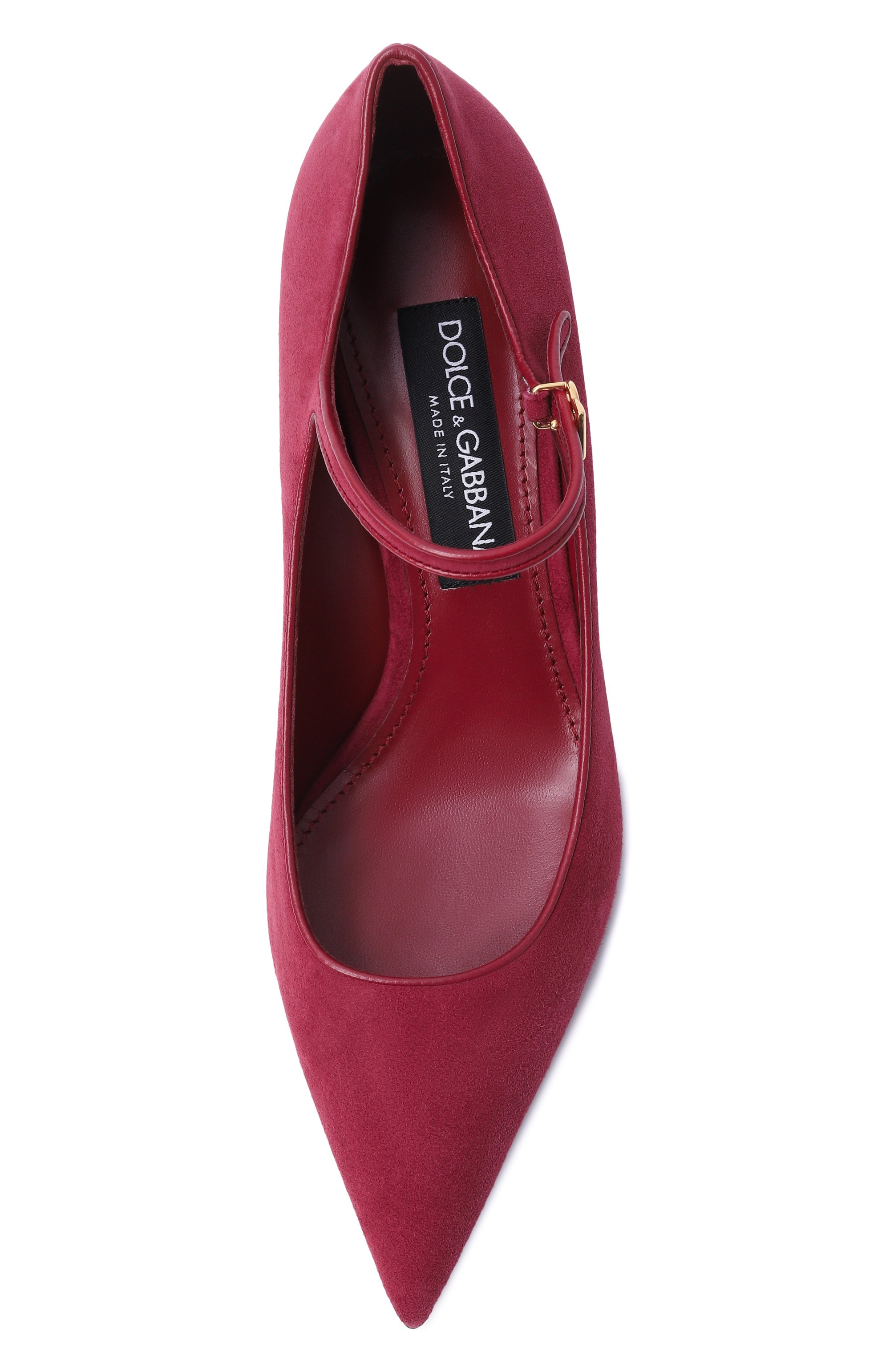 Замшевые туфли new cardinale 60 DOLCE & GABBANA бордового цвета по цене 89950 руб., арт. CD1964/AQ134, фото 6 Замшевые туфли new cardinale 60 DOLCE & GABBANA, арт. CD1964/AQ134, фото 6