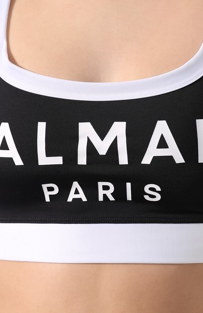 Топ BALMAIN черного цвета по цене 19950 руб., арт. BPRG45000, фото 5 Топ BALMAIN, арт. BPRG45000, фото 5
