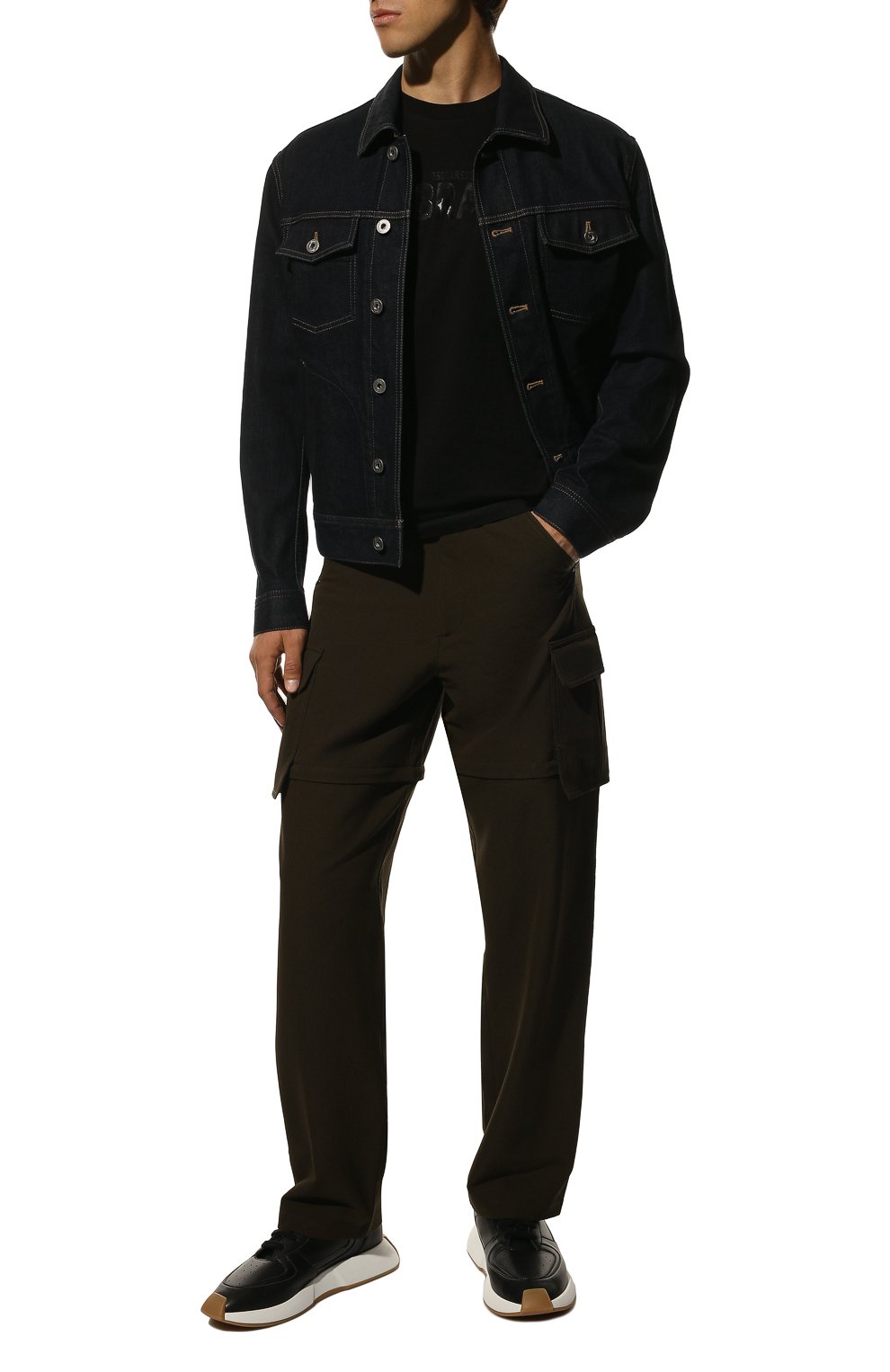 Хлопковая футболка ibra DSQUARED2, арт. S78GD0059/S23009, фото 2