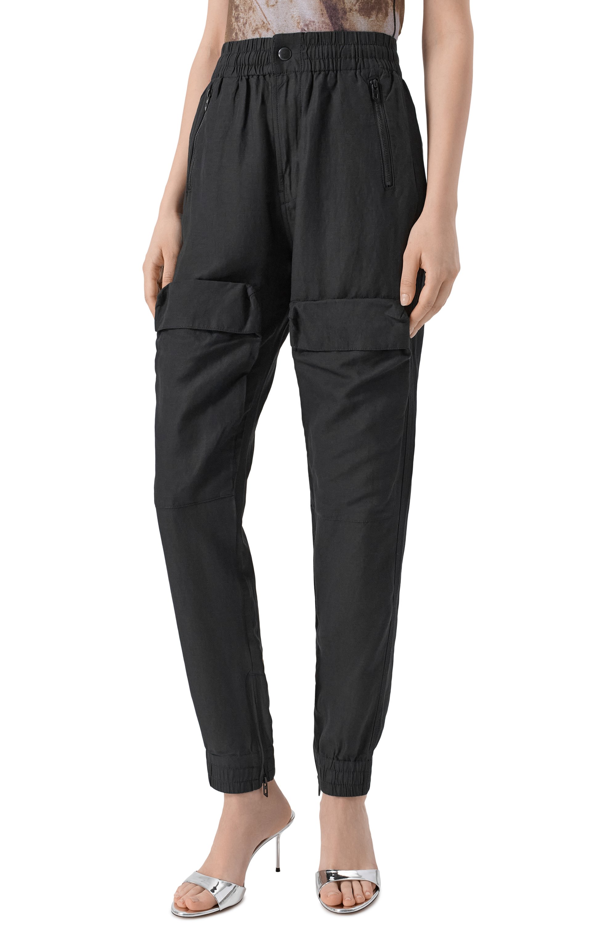 Джоггеры из вискозы DIESEL, арт. A21993/0PGBS, фото 3