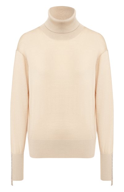 Женская водолазка из шерсти и шелка BURBERRY, арт. 8019188