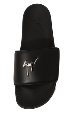 Кожаные шлепанцы GIUSEPPE ZANOTTI DESIGN, арт. RM30040/002, фото 1