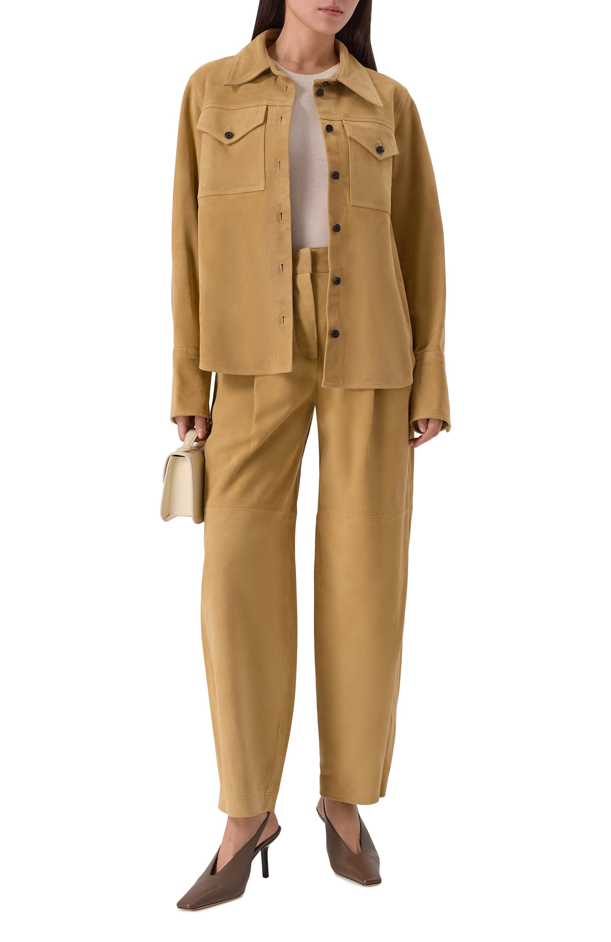 Замшевая рубашка CO, арт. 1808AGS-PF25, фото 2