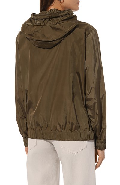 Ветровка cecile MONCLER хаки цвета по цене 72500 руб., арт. 1A001-14-54155, фото 4 Ветровка cecile MONCLER, арт. 1A001-14-54155, фото 4