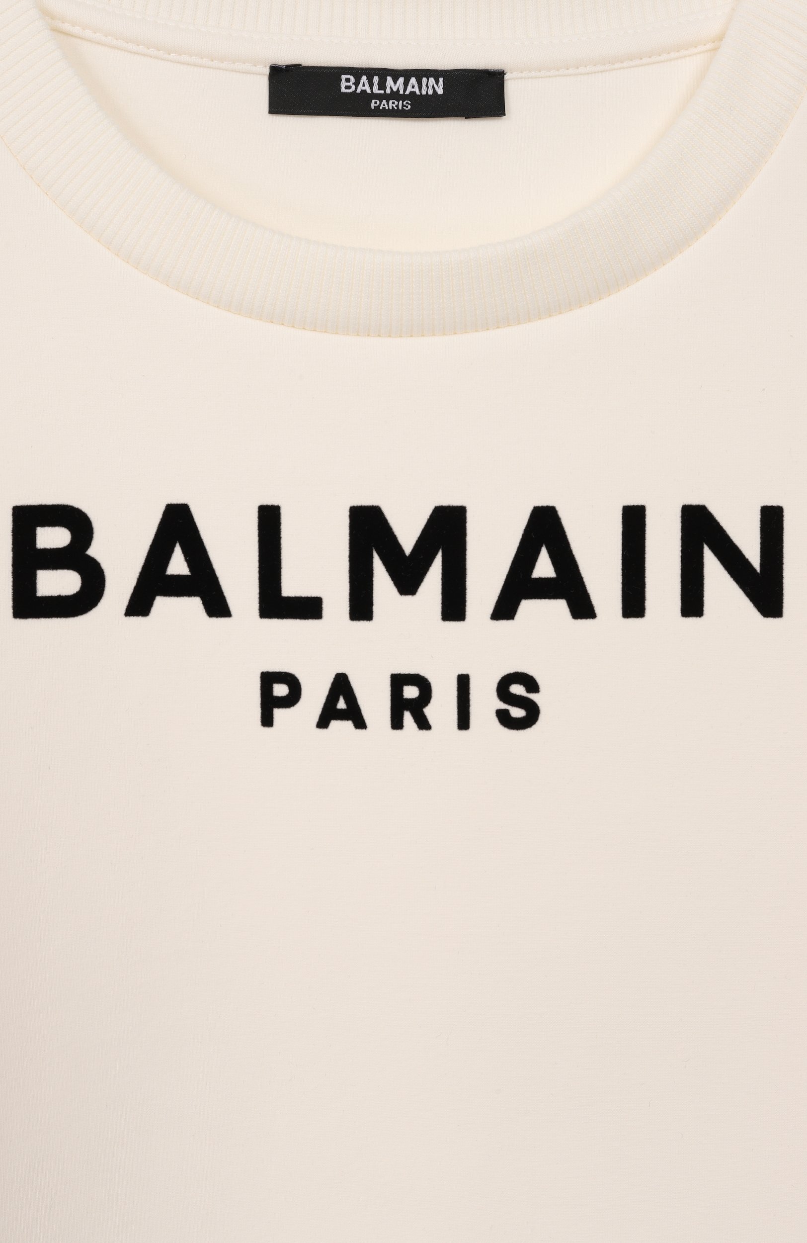 Хлопковый свитшот BALMAIN, арт. BZ4A50, фото 3